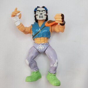 Vintage 1989 Teenage Mutant Ninja Turtles Casey Jones Action Figure By Playmates